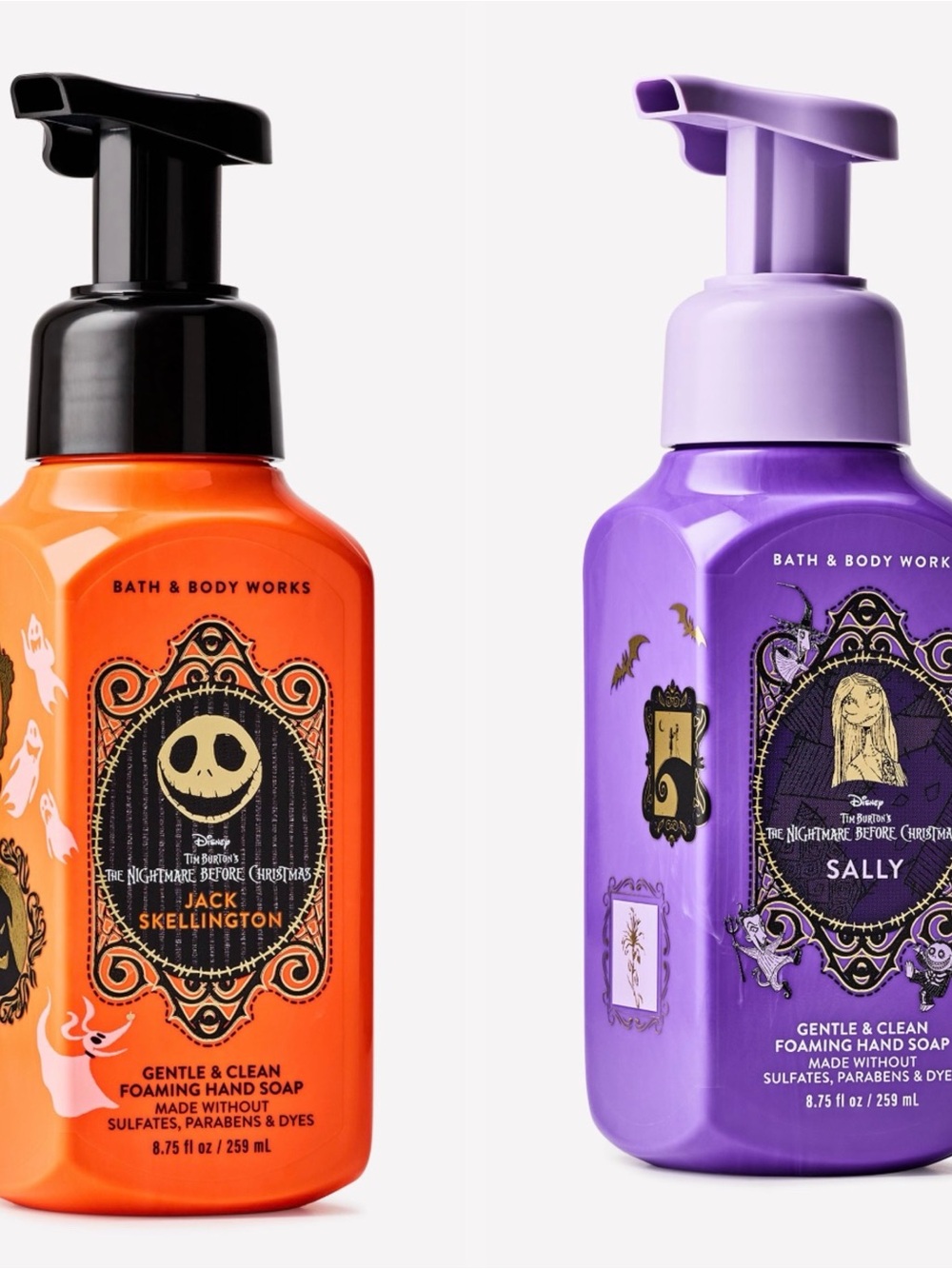 BBW x NBC Jack & Sally Foaming Hand Soap NEW